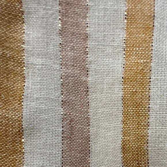 NWT Rails Bridgette wrap yellow striped dress size Small - Picture 10 of 11